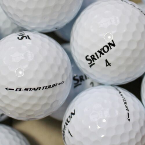 25 Balles de Golf srixon q-star tour AAA / AAAA Qualité lakeballs Qstar Balles - Picture 1 of 2