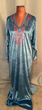 Vintage Oscar De La Renta Dress Electric Blue