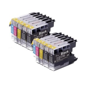 10 INK for Brother LC75 LC71 MFC-J625DW MFC-J6510DW MFC-J6710DW MFC-J6910DW