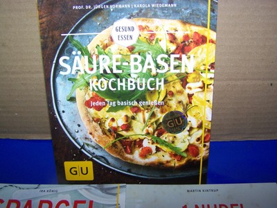 GU Kochbuch 5 x Landküche +Säure Basen+250 sch. Rez.+Nudel 50 Sauc.+Frühlingsg.