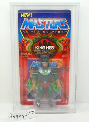 MOTU, King Hiss, AFA 75, graded, Masters of the Universe, MOC, He