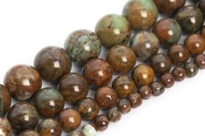 Genuine Natural Green Opal Beads Grade AAA Round Loose Beads 4/6/8/10MM