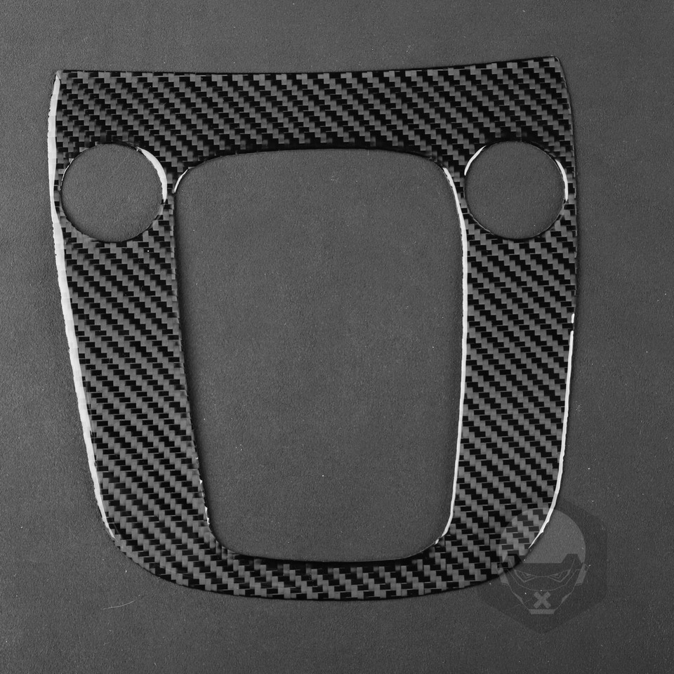 Real Carbon Fiber Console Gear Shift Panel Cover Trim For Hyundai Kona