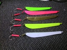 viking style cod jigs SMOOTH PAINTED 7-colors 4oz to 25oz,