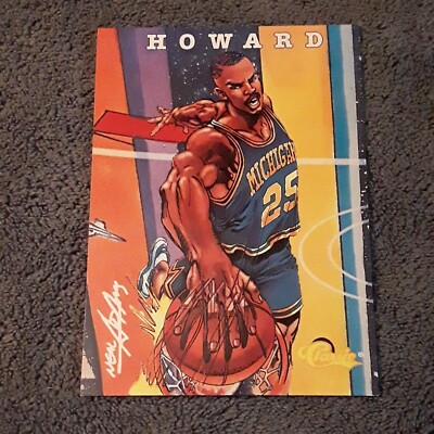 1994 Classic Draft #103 Juwan Howard Michigan Wolverines  COMIC, SP  (1A4)