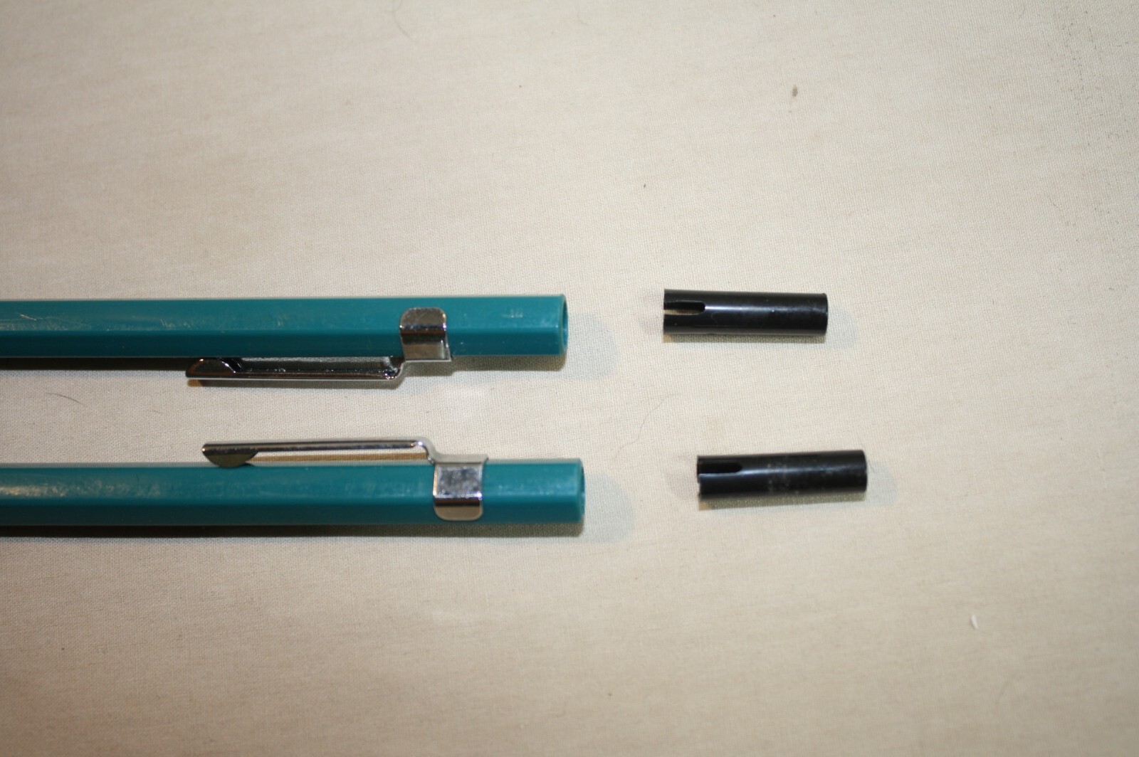 Lot 2 Vintage Berol Turquoise 10C Mechanical Pencils!