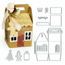 Stanzschablone Haus Cutting Dies Pralinenscha...