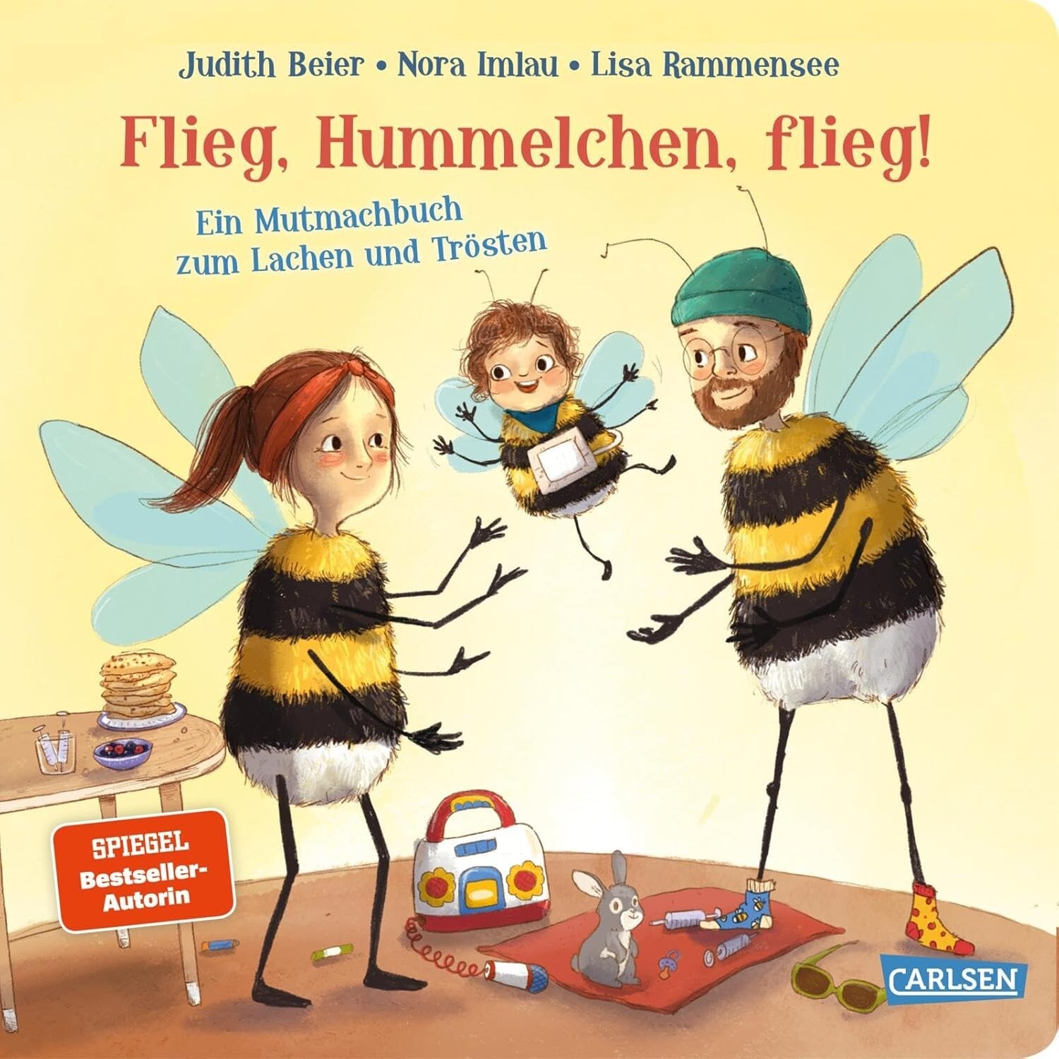 Flieg, Hummelchen, flieg! Ab 2 Jahre Mutmach Buch + BONUS