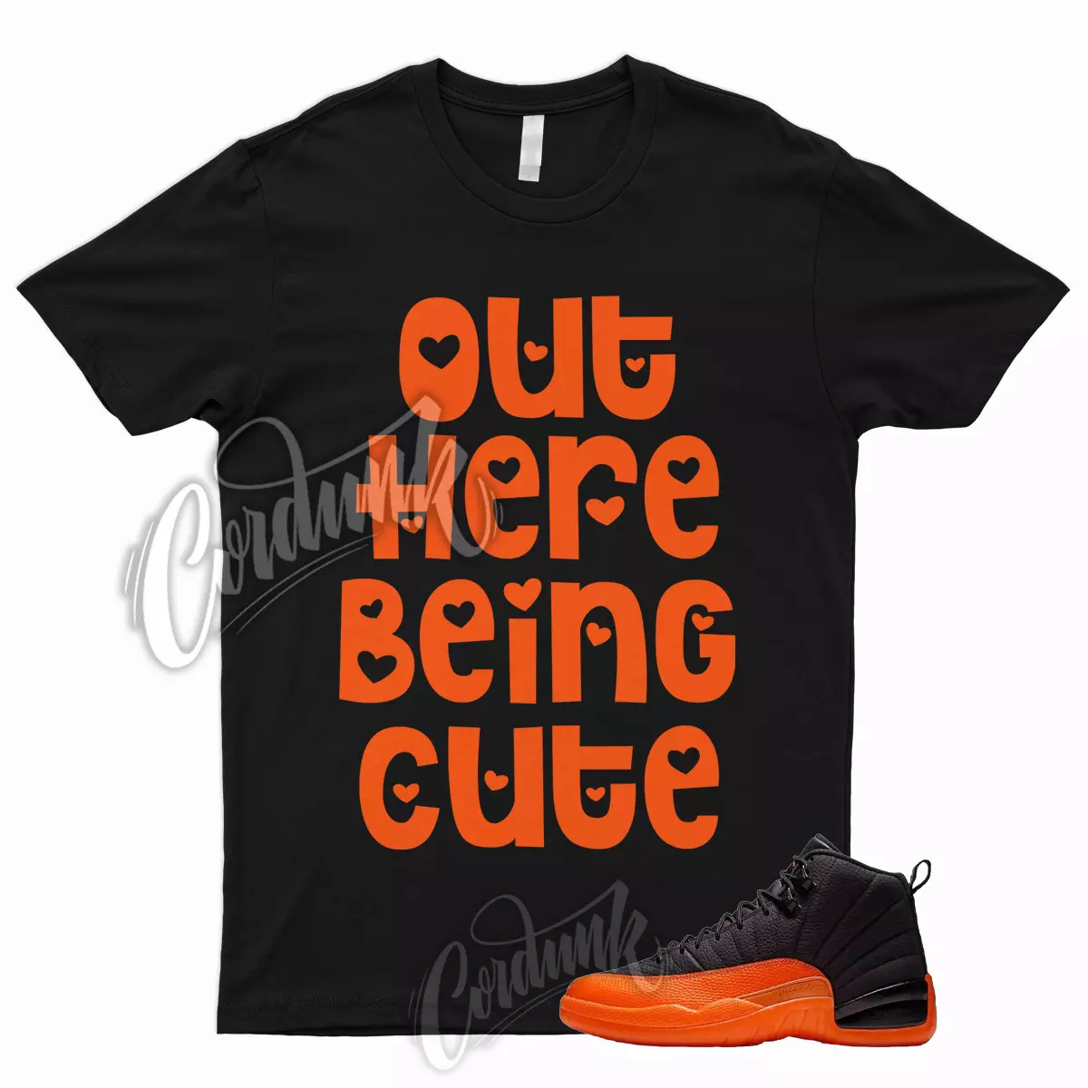 cute orange t shirts