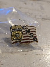 CMSD US Badge Lapel Pin 9/11/01 Commemorative Pin Q9