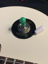 Gibson 8/32 USA Seller 1x Green 1x White Switch Knob Tip USA Fits Les Paul