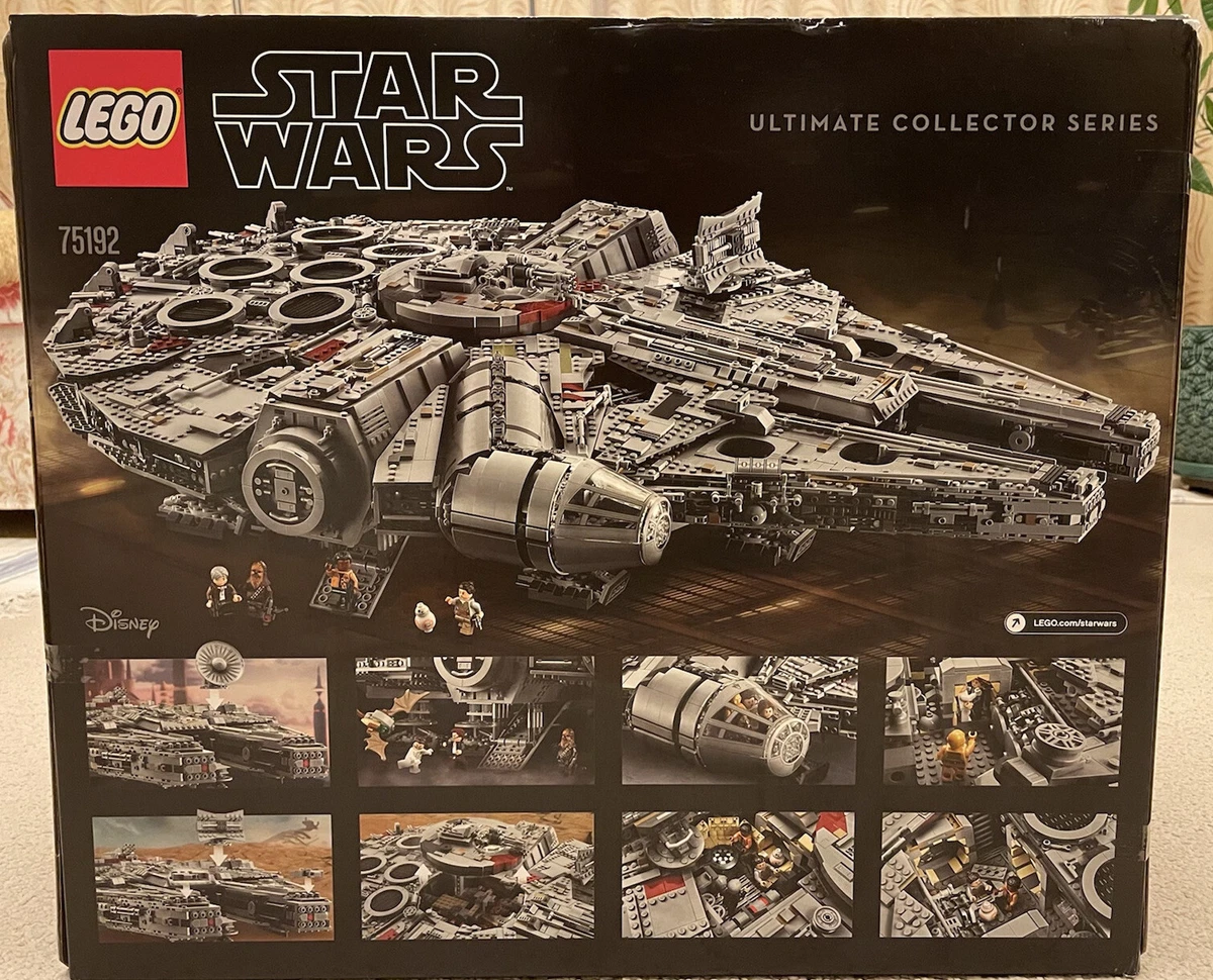 Lego 75192 star wars hotsell ultimate collector series millennium falcon