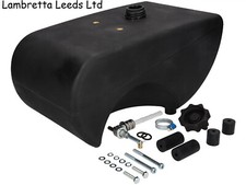 LAMBRETTA BGM PRO LIFETIME LONG RANGE FUEL TANK. 12 LITRE.  TS1 . HDPE. NEW
