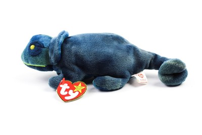 ty beanie baby rainbow chameleon 1997