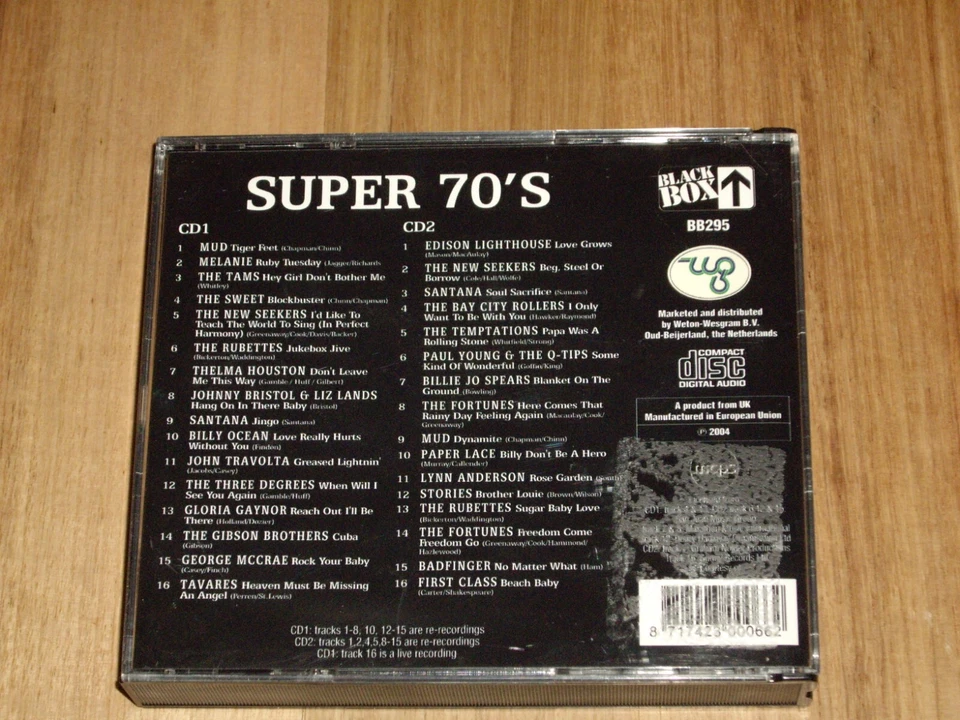 SWEET, MUD & MORE *FATBOX 2 CD 'SÚPER 70'S ALGÚN TIPO DE MARAVILLOSO ' 2004 EXC Foto 4 de 4