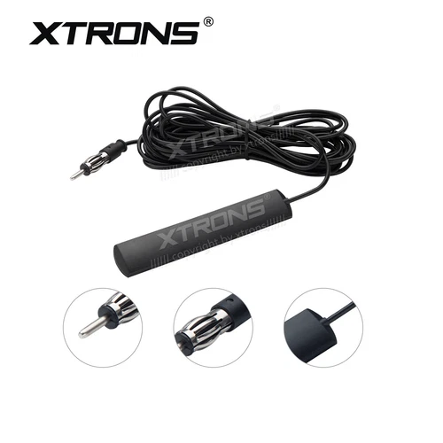 Universal Car Auto Antenna Hidden Radio Amplifier Stereo FM/AM Receiver Aerial