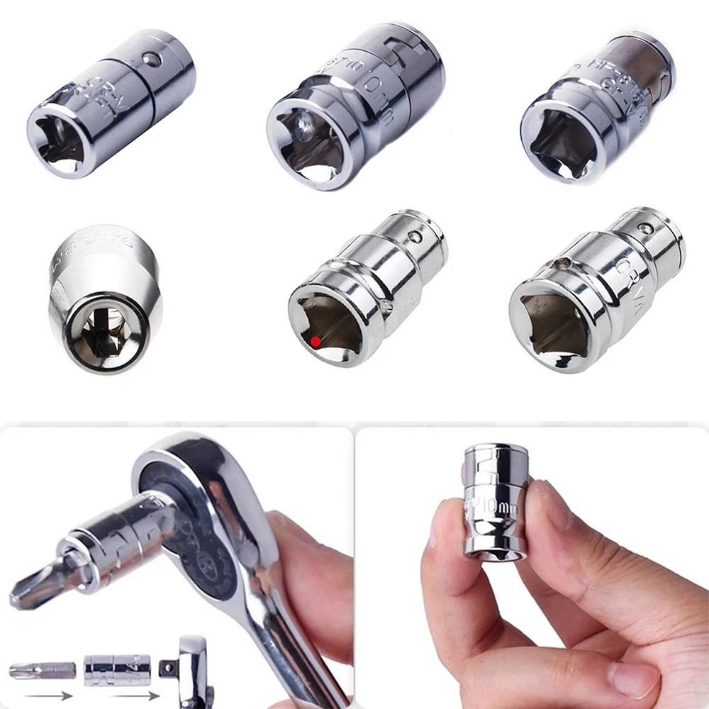 Wrench bit outlet
