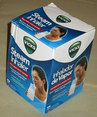 VICKS V1300N Steam Inhaler Pods Soothing Sinus Flu Portable no