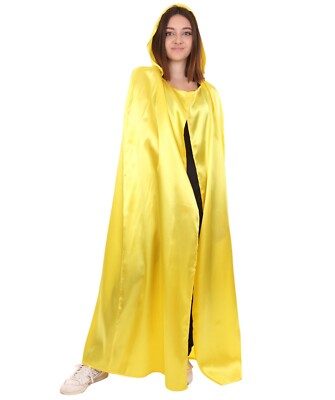 Adult Women's Hooded Cape Gold Costume  HC-781