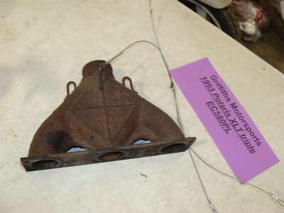 93 94 POLARIS INDY EC580PL Fuji XLT xtra lite triple oem exhaust manifold header