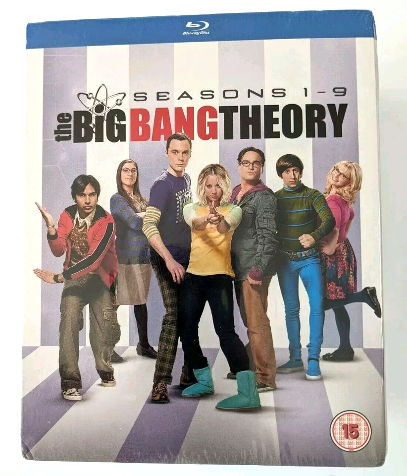 The Big Bang Theory Seasons 1-9 Blu-Ray Complete Box Set Region Free Read - Image 3 of 4