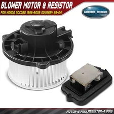 New Front HVAC Blower Motor & Resistor Kit for Honda Accord 98-02 Odyssey 99-04
