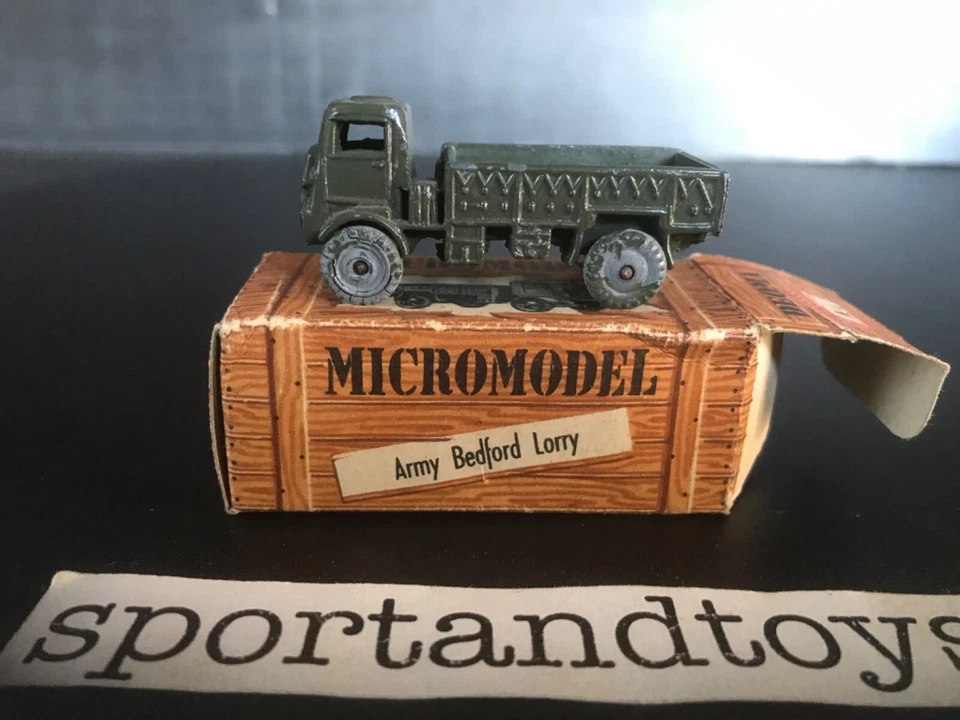 DEOMA 1:87 CAMION BEDFORD MILITARE  Mod. 4 METALLO ITALY 1960 LEGGI NOTE - Immagine 2 di 4