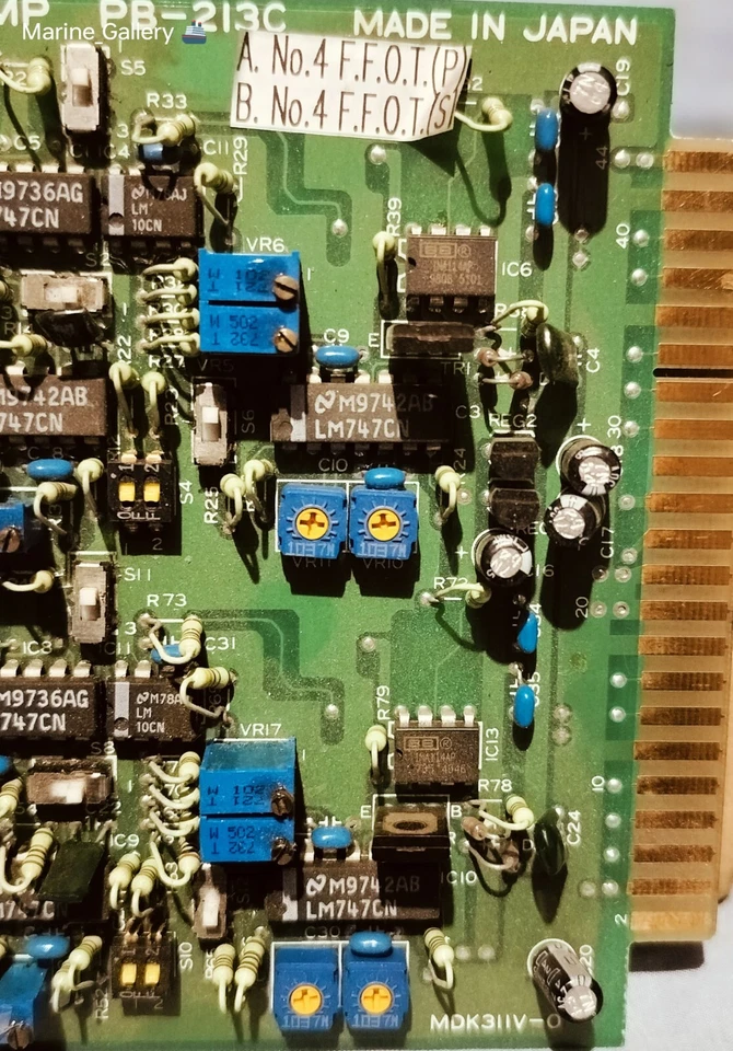 Utsuki pb-213c st.2champ pcb card mdk311v-0 , New - Image 4 of 4