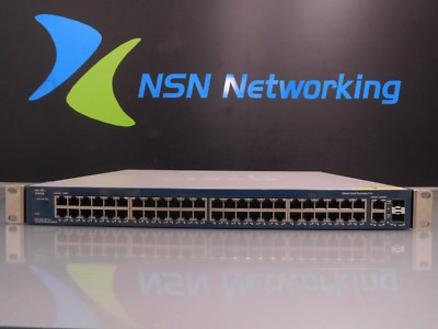 Cisco Small Business ESW-520-48-K9 48-Port Managed 10/100 Switch w ...