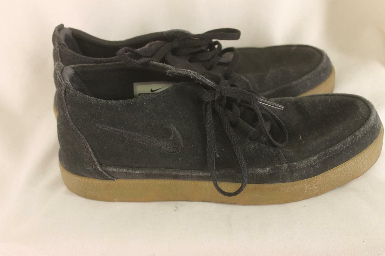 all black nike skate shoes