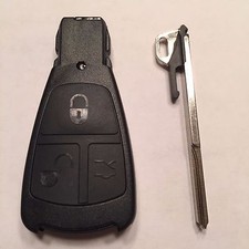 New Replacement 3 Button Remote Shell Case Key Insert For Mercedes Iyz3302 New Replacement 3 Button Remote Shell Case Key Insert For Mercedes Iyz3302