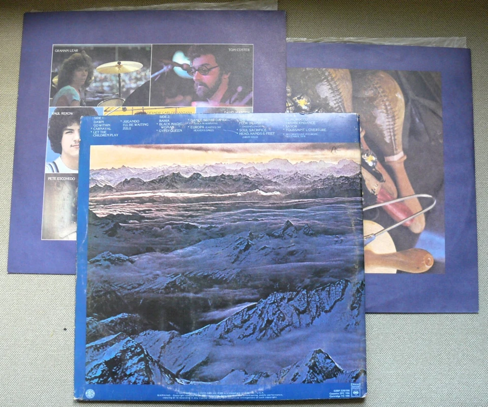 Santana - Moonflower (1977)vinyl double LP; gatefold cover; incl She's Not There - Image 3 of 4