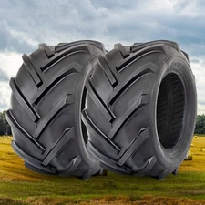 Set Of 2 23x10.5-12 Lawn Mower Tires 6Ply Heavy Duty 23x10.5x12 Garden Tractor