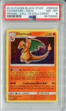 2019 Pokemon PSA 8 Charizard SM226 Black Star Promo NM-MT Collectors Chest