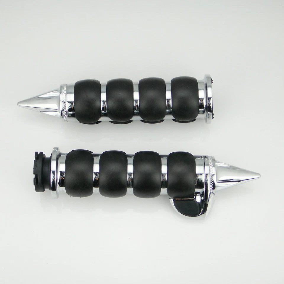 Empuñaduras de mango de acelerador Boss de 1" para Harley Softail Dyna Glide Fat Boy Bad Boy Foto 3 de 4