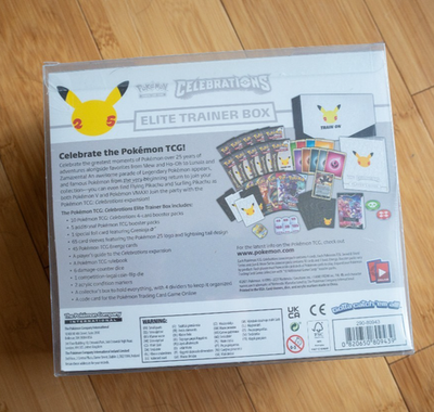 Buy Pokémon TCG: 25th Anniversary Celebrations Elite Trainer Box