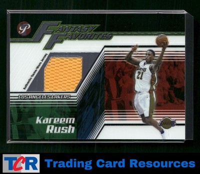 2004-05 Topps Pristine #FF-KR Kareem Rush Fantasy Favorites