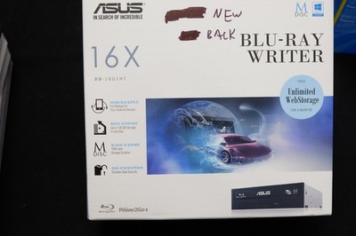 ASUS BW-16D1HT Internal Blu-Ray Reader Writer 16X (New, Open Box, LibreDrive)
