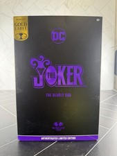 Mcfarlane DC Multiverse The Joker The Deadly Duo Gold Label. New In Box.