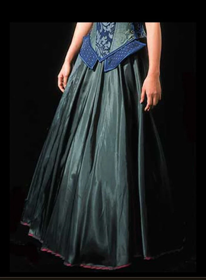 Disfraz Español Falda Dorado Foto 2 de 2