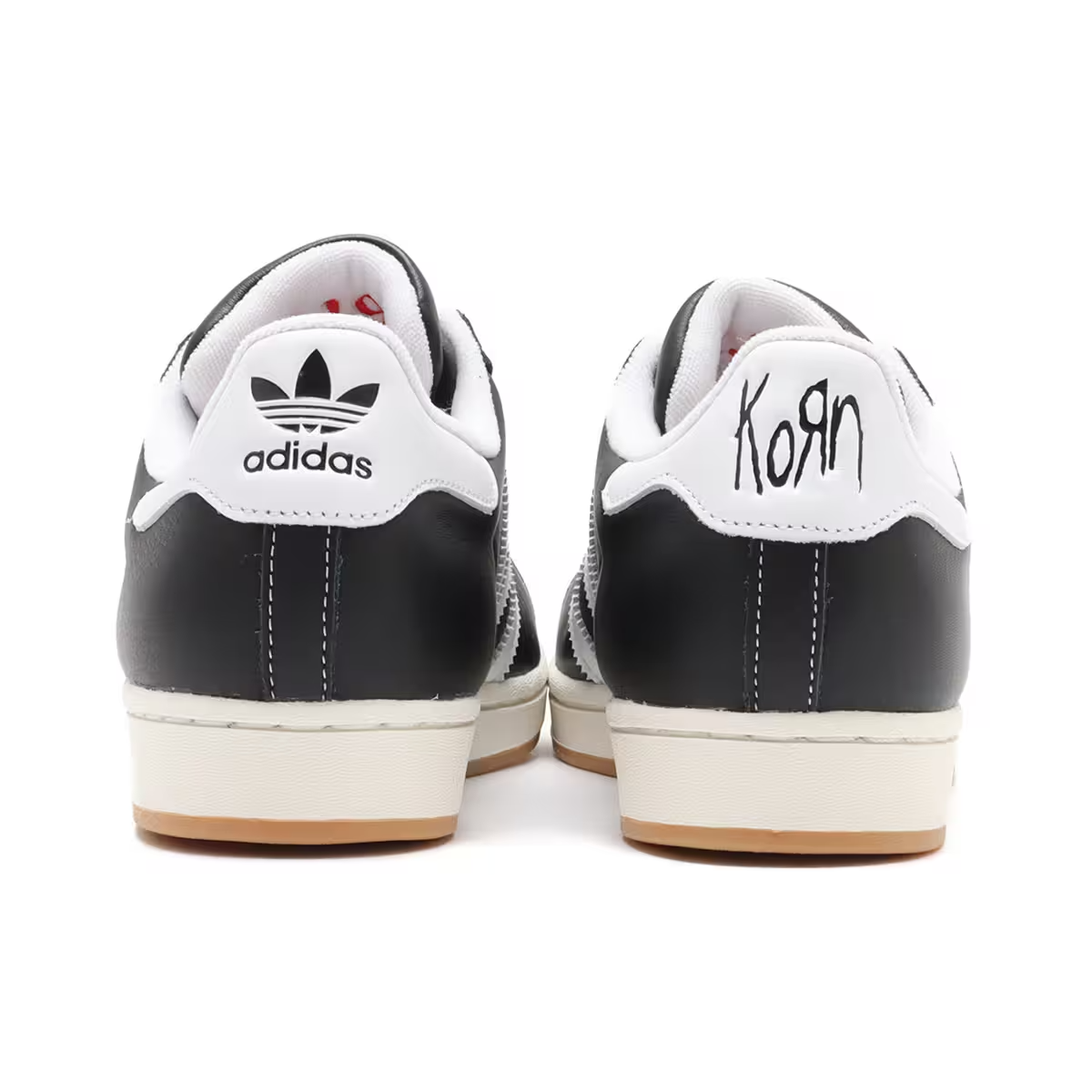 adidas KoRn Originals Superstar Sneakers Black Retro Trainers