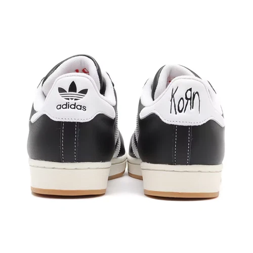 adidas KoRn Originals Superstar Sneakers Black Retro Trainers Shoes Classic NEW