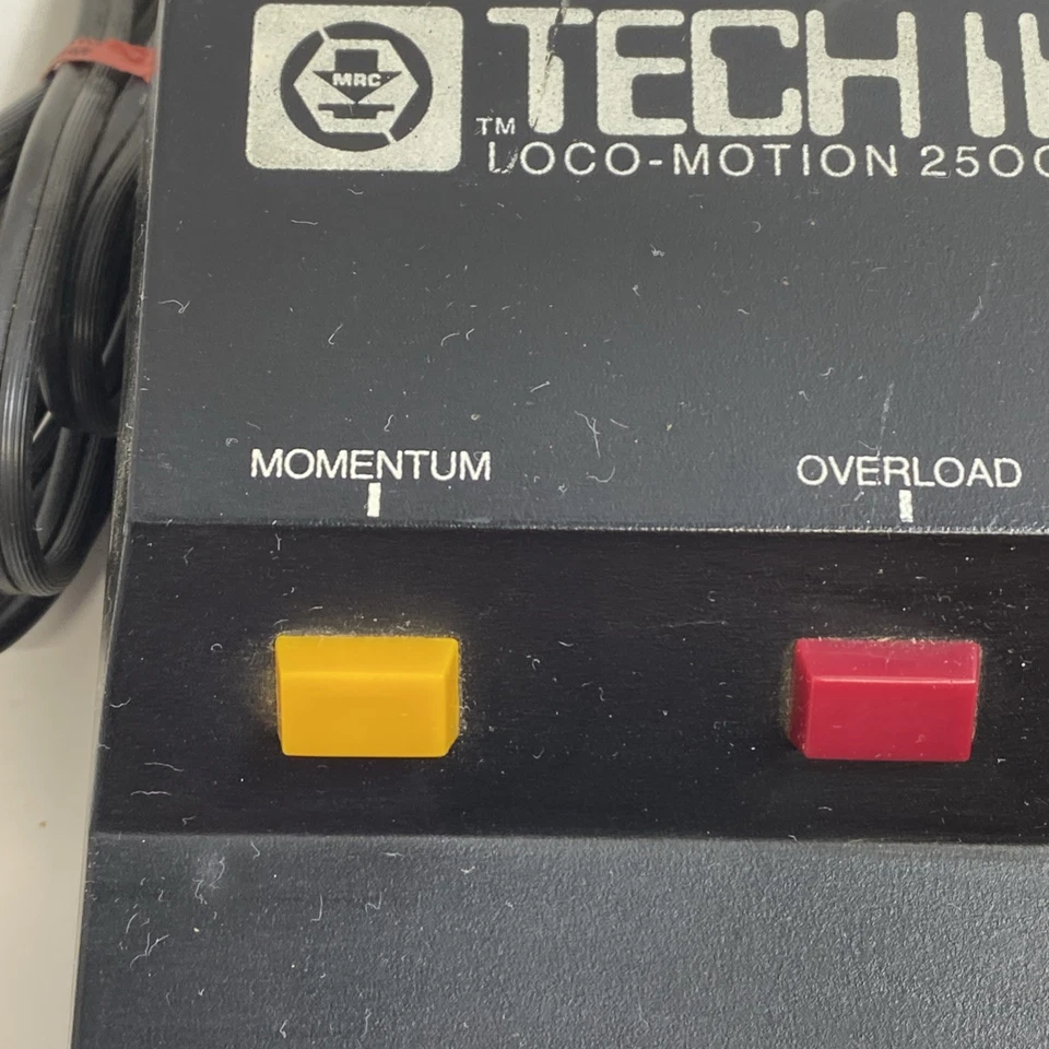 MRC Tech II Loco-Motion 2500 DC Hobby Transformer Train Controller HO Scale - Image 4 of 4