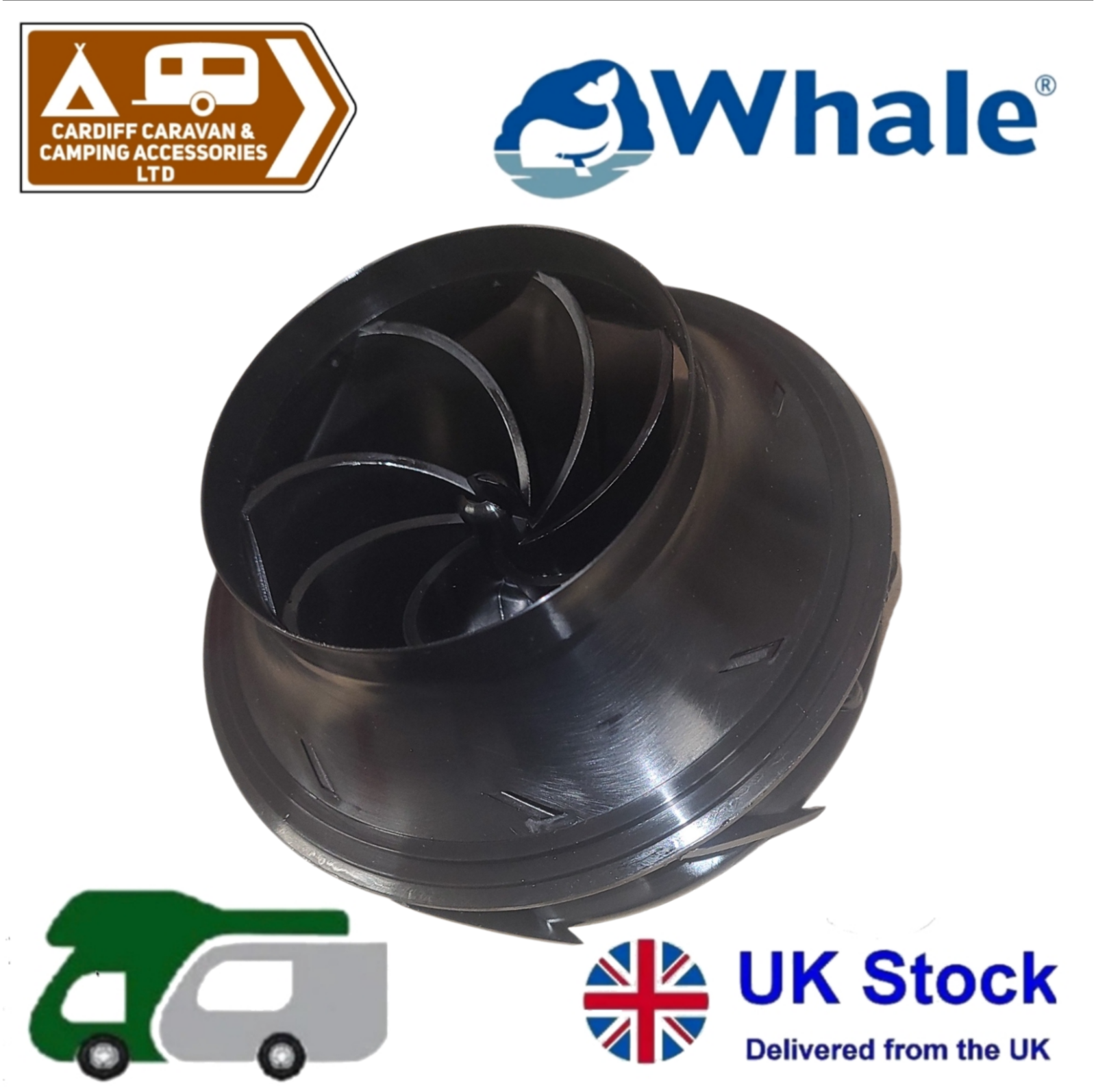 Whale Heat Air Blown Air Fan Kit AK1834 Caravan campervan motorhome boat
