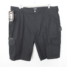 Dickies Ripstop Ultimate Cargo Shorts Black Relaxed Fit Temp Control Cooling