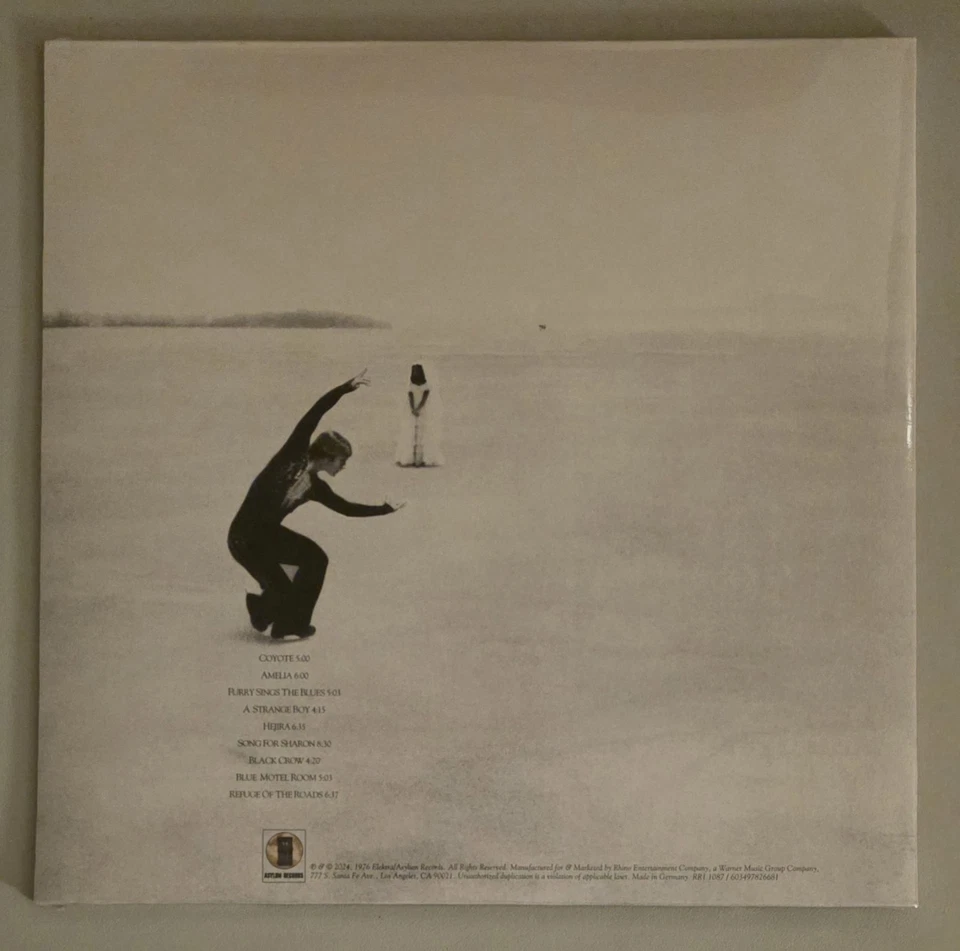 Joni Mitchell  Hejira  Vinyl LP Record NEW  Coyote  Amelia  Landmark Folk Album - Image 2 of 2