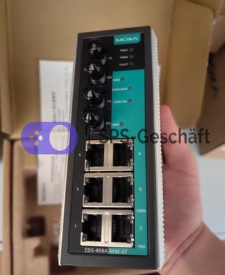 1 Stück NEU MOXA EDS-408A-MM-ST