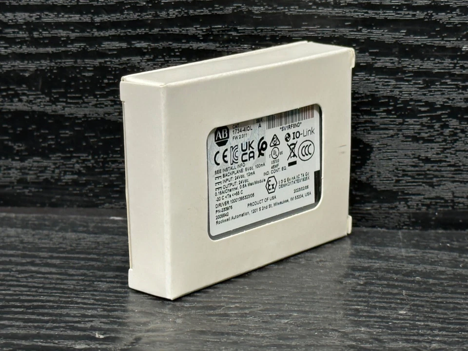 2023 Surplus Open Allen Bradley 1734-4IOL Ser A Point I/O Link Master Module 4Pt - Image 2 of 4