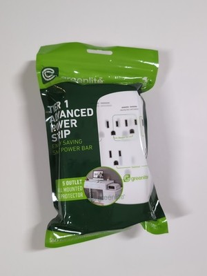 Greenlite Tier 1 Advanced Smart Power Strip Surge Protector 5-Outlet NEW