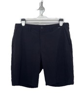 Hurley Phantom Shorts Mens 36, Black Stretch Performance Golf Casual Lightweight